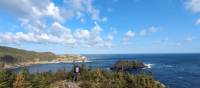 Looking out towards Biscayan Cove