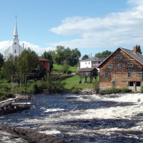 Mistassini River Falls