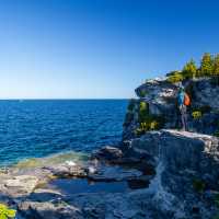 Coastal vantage point overlooking Georgian Bay | Pete Heck