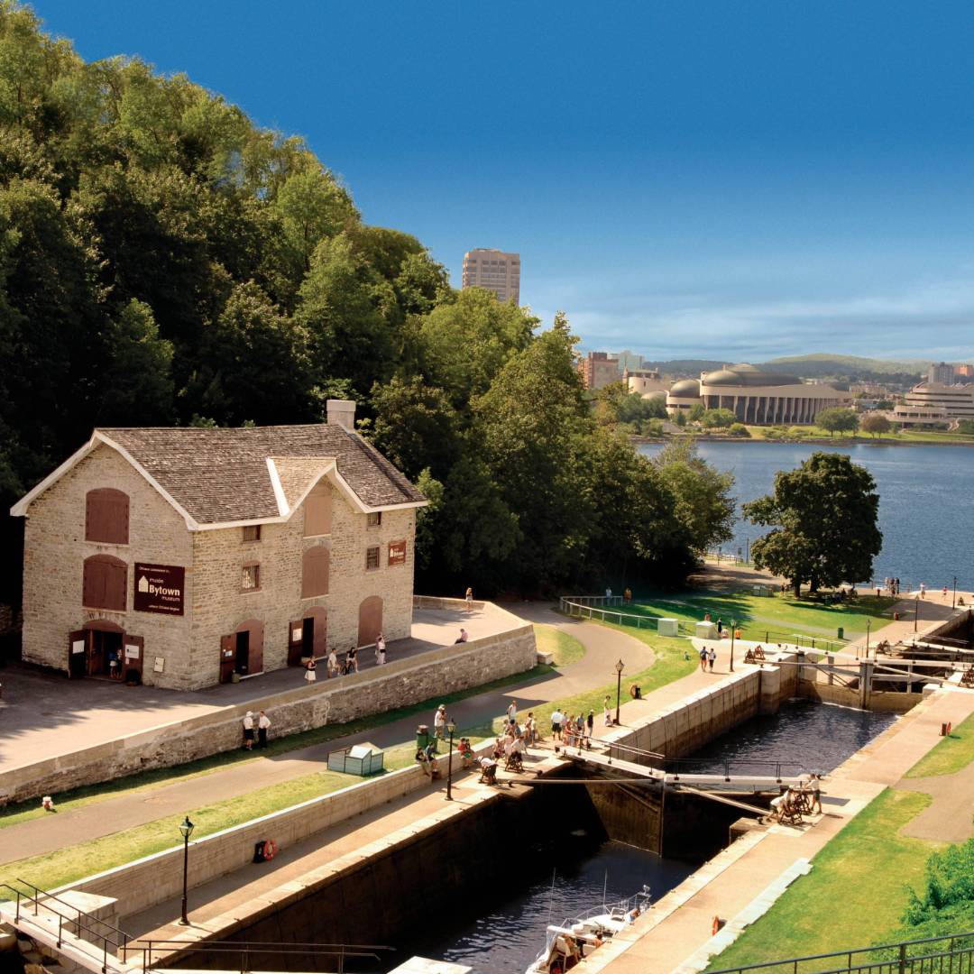 Bytown Museum & Rideau Canal Locks, Ottawa, Ontario | ©Destination Canada
