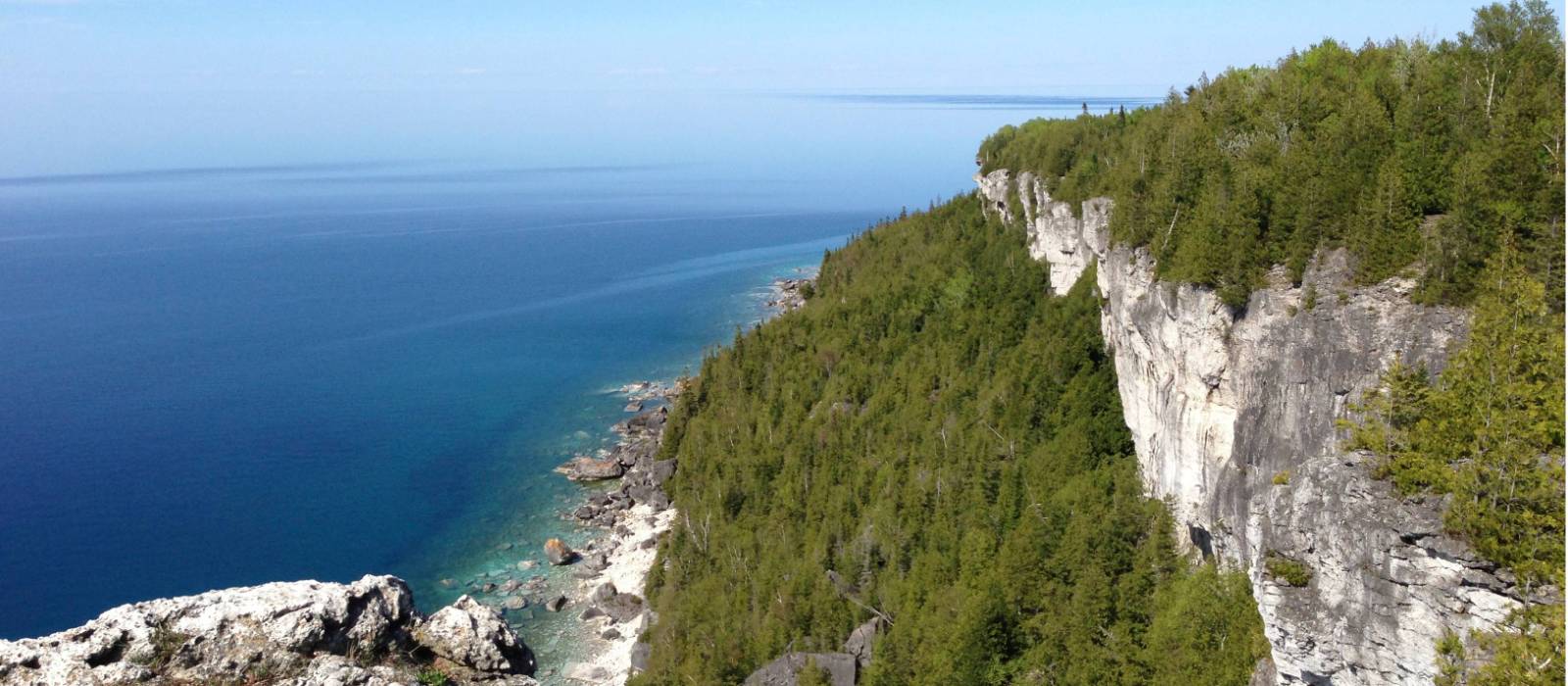Point de vue depuis Lion's Head sur la baie Géorgienne | Muffy Davies