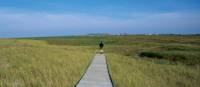 Walking on the Barachois trail on Magdalen Islands | Louise Mondoux