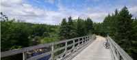 Bridge crossing on the Rum Runners Trail, NS